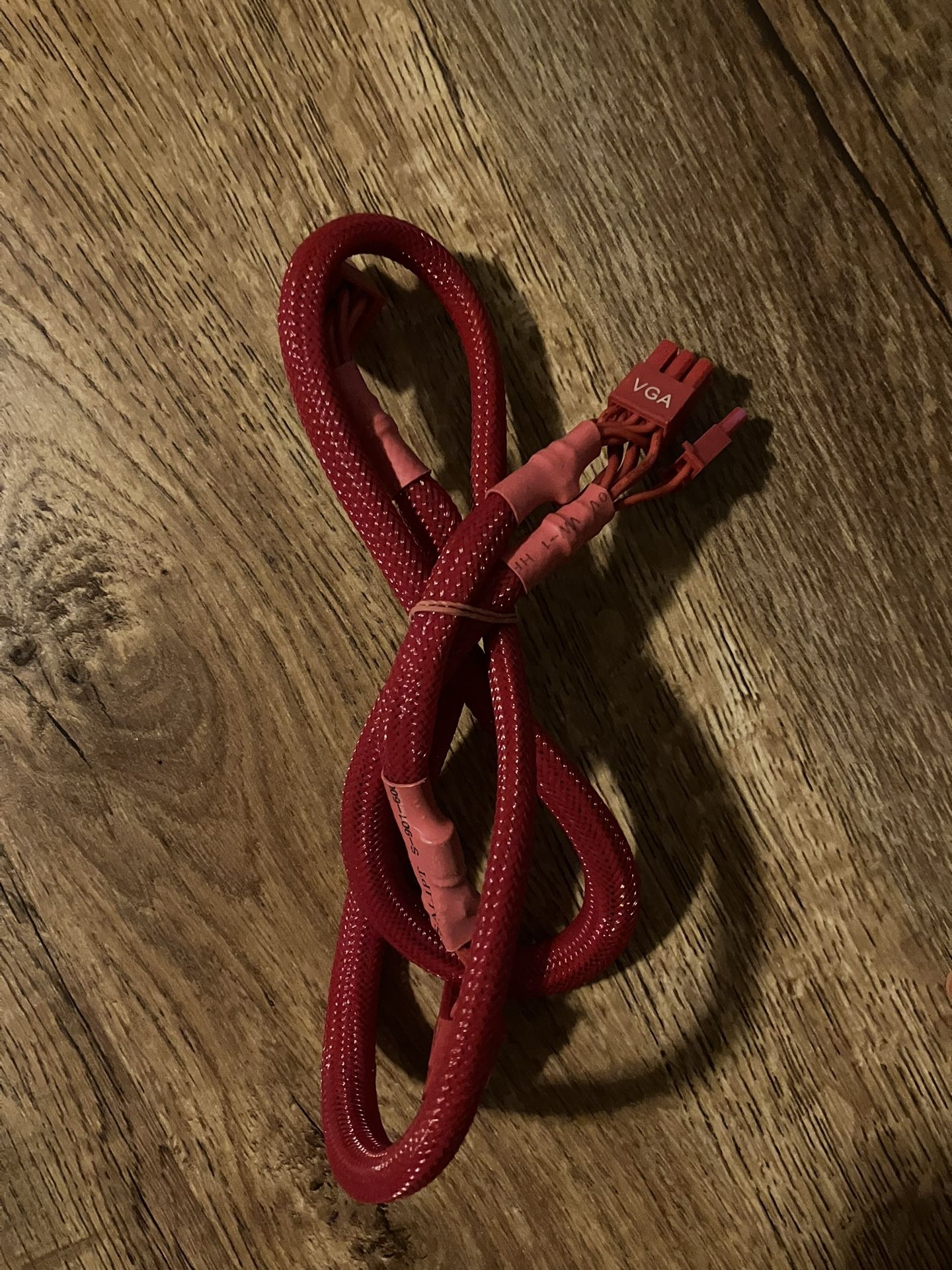 8 PIN TO dual 8 (6+2)PIN 6 PIN PCIE VGA Cable EVGA Red