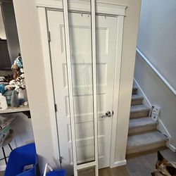 Sliding door dog door