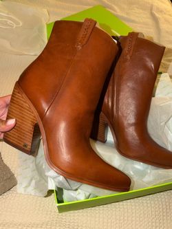 Boots Cognac leather size 11