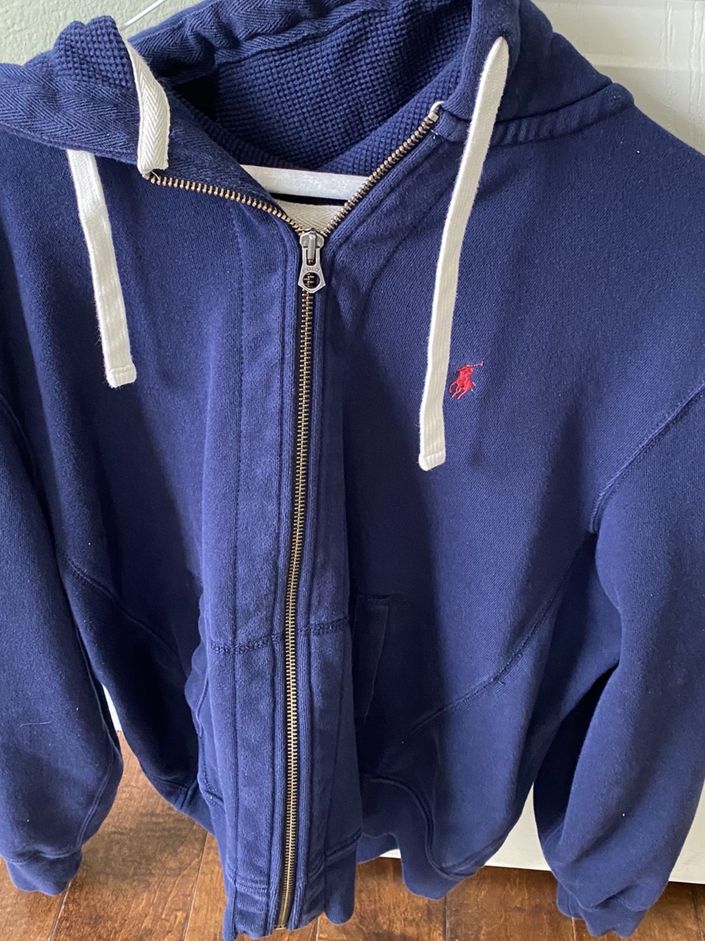 Polo Hooded Jacket -Size Large