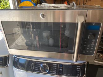 Overhead head microwave
