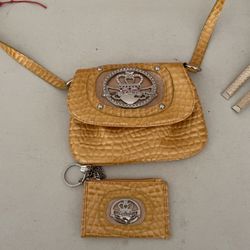 Kathy Van Zeeland little purse and key and change wallet