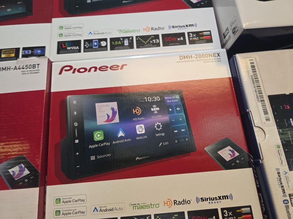 PioneerDMH-W3000NEXAppleCarPlay Android Auto Bluetooth USB