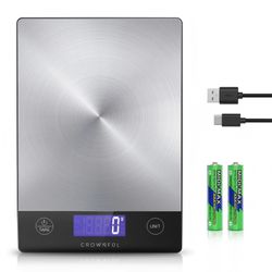 CROWNFUL Rechargeable Food Kitchen Scale