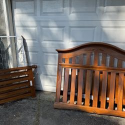 Wooden Baby Crib