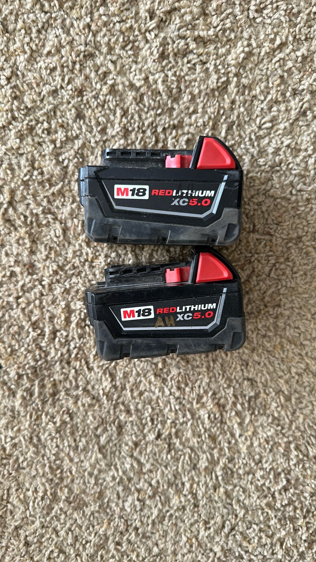 5.0 Milwaukee Batteries