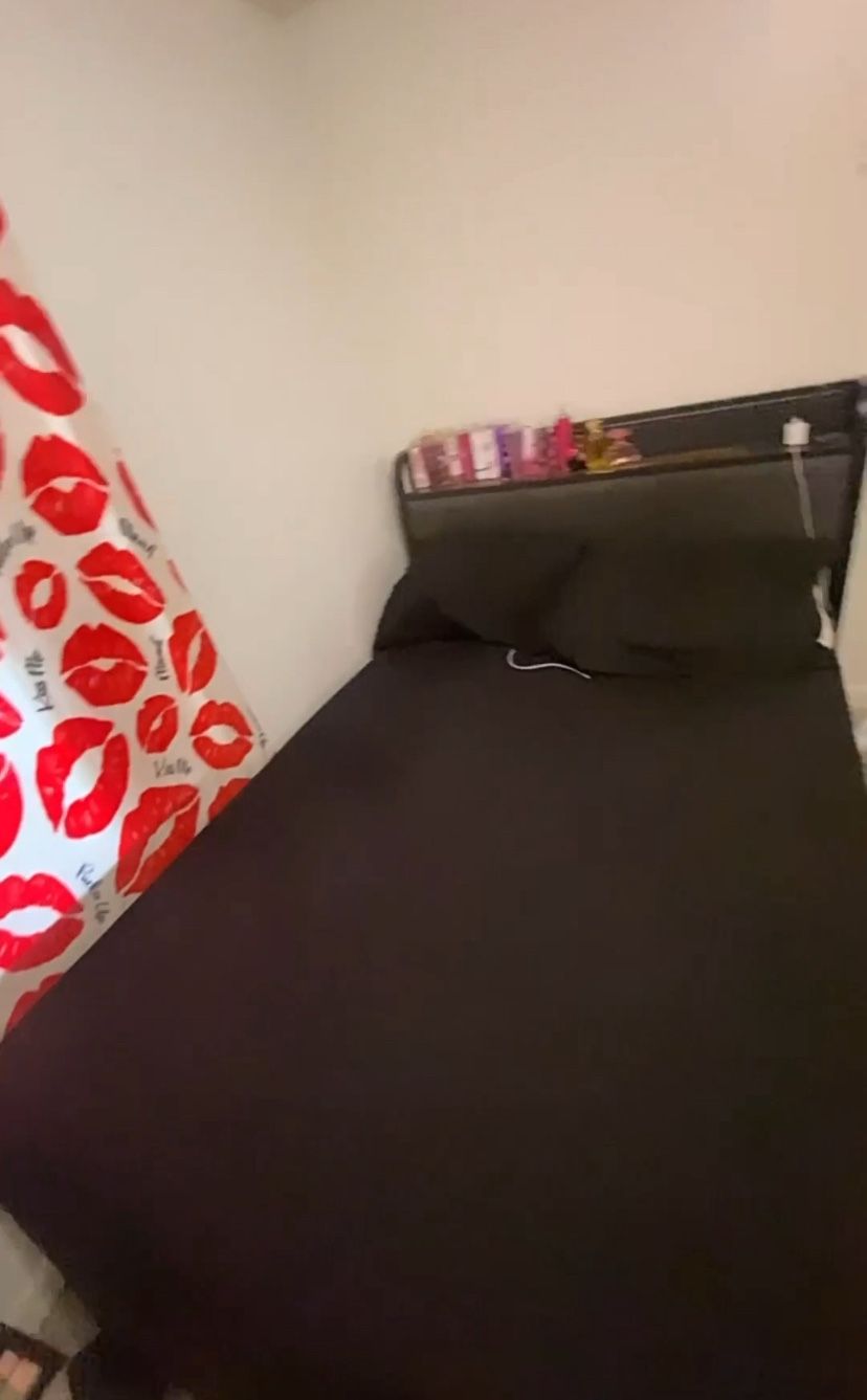 Full Bed With Charging Station