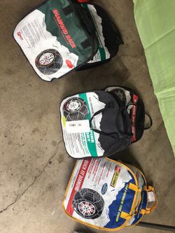 Tire chains for different models