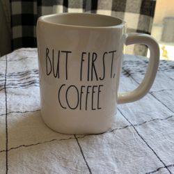 Rae Dunn But First, Coffee Mug 