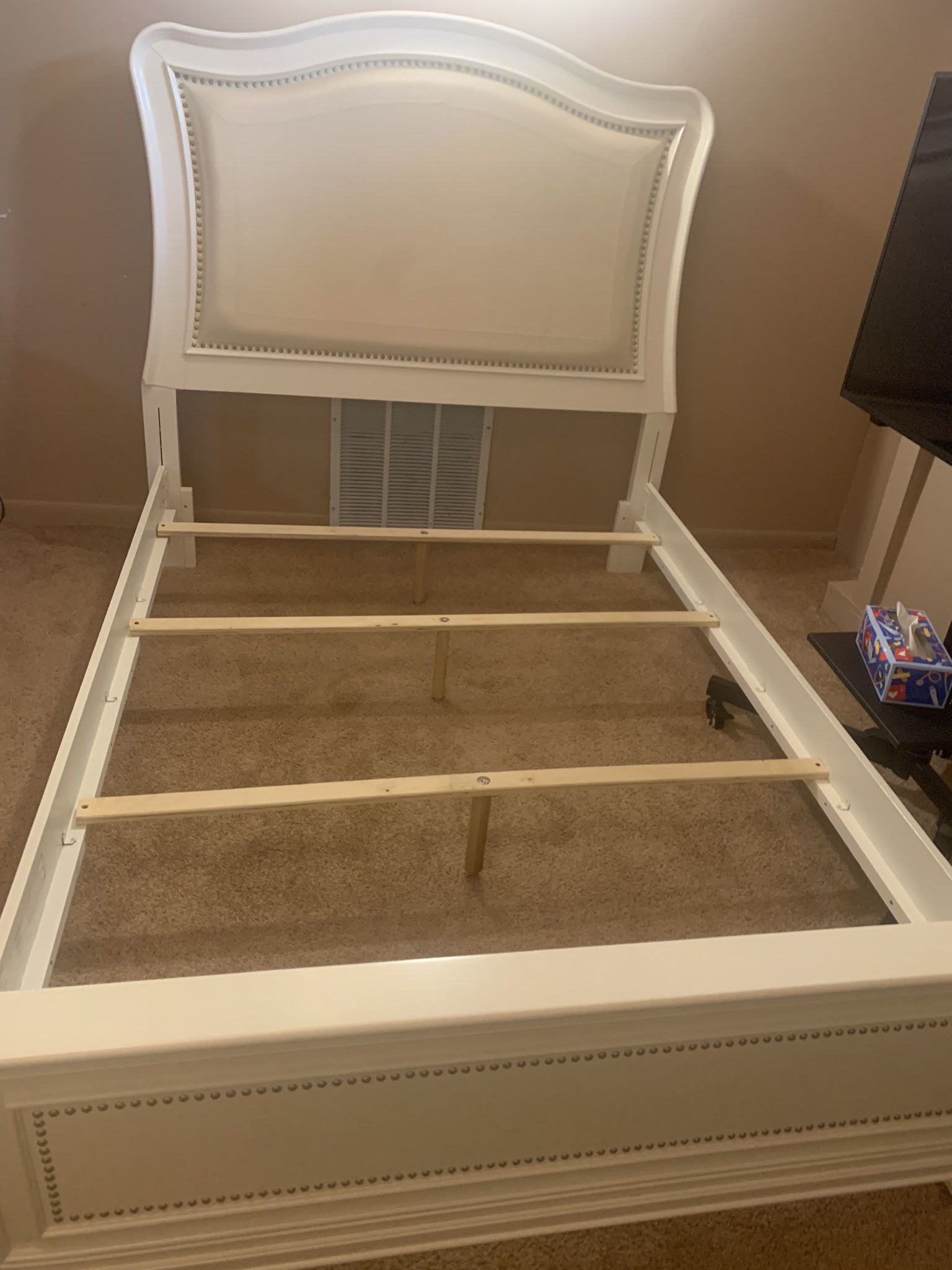 Full Size Bed Frame With Headboard 