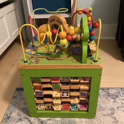 Busy Zoo Wooden Toy