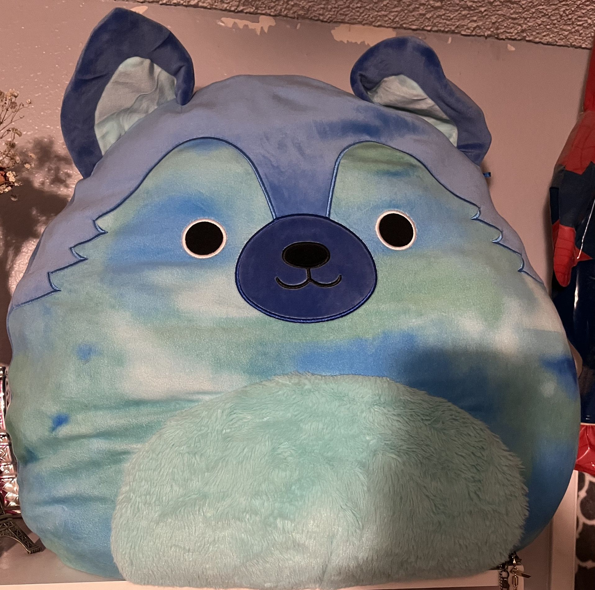 giant blue dog plush