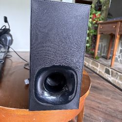 SONY SOUND BAR With WOOFER AND REMOTE 