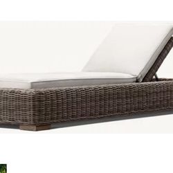 Restoration Hardware Lounge Chair (2) 