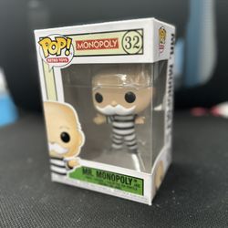 Mr Monopoly In Jail Funko 32
