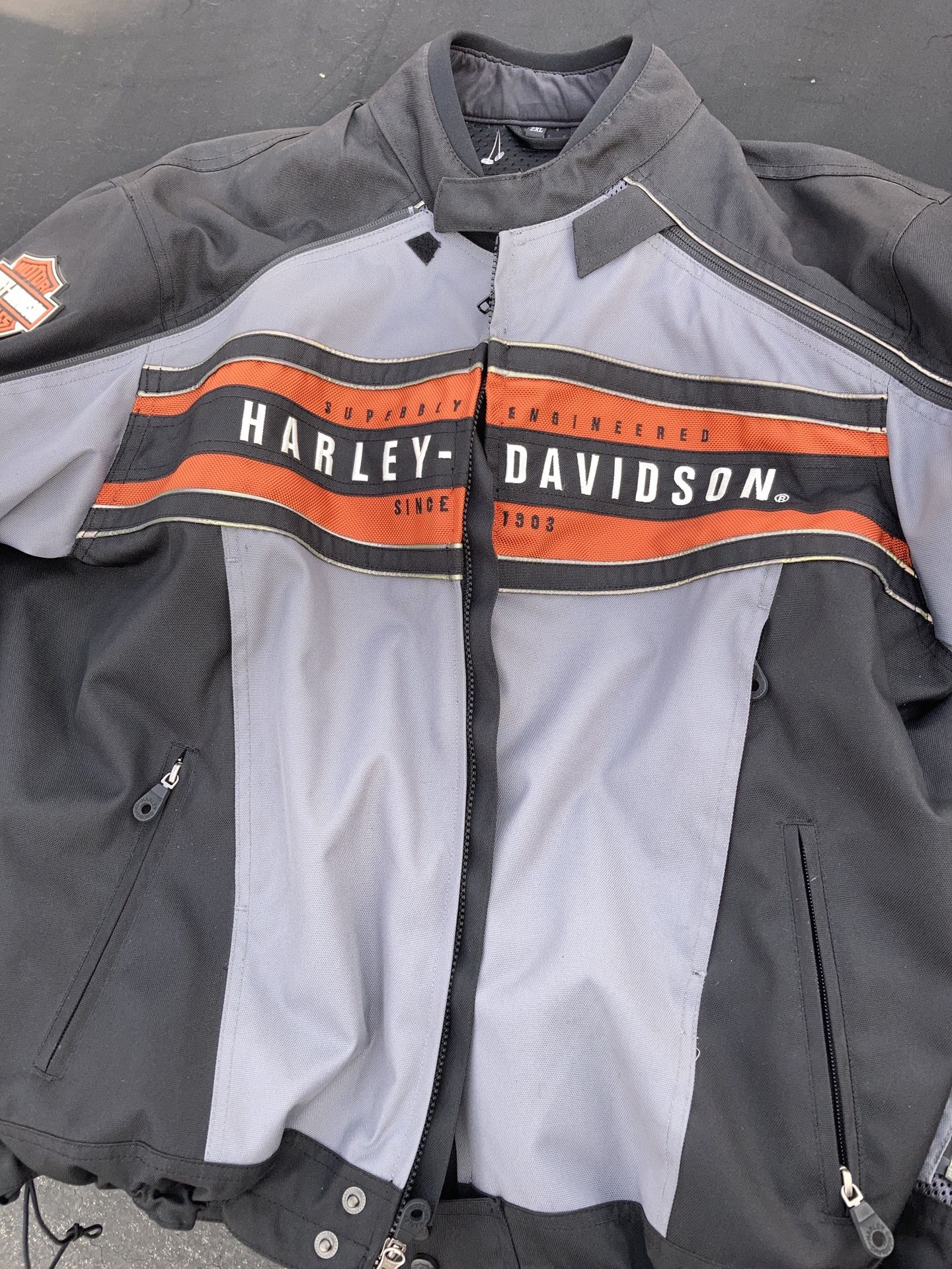 2XL Harley Davidson Jacket. 2008 Model. Padding Broken