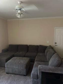 Grey Sectional Couch