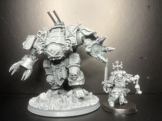 Resin 3D Printing For Tabletop Fantasy Gaming as Warhammer 40k Trench Crusade