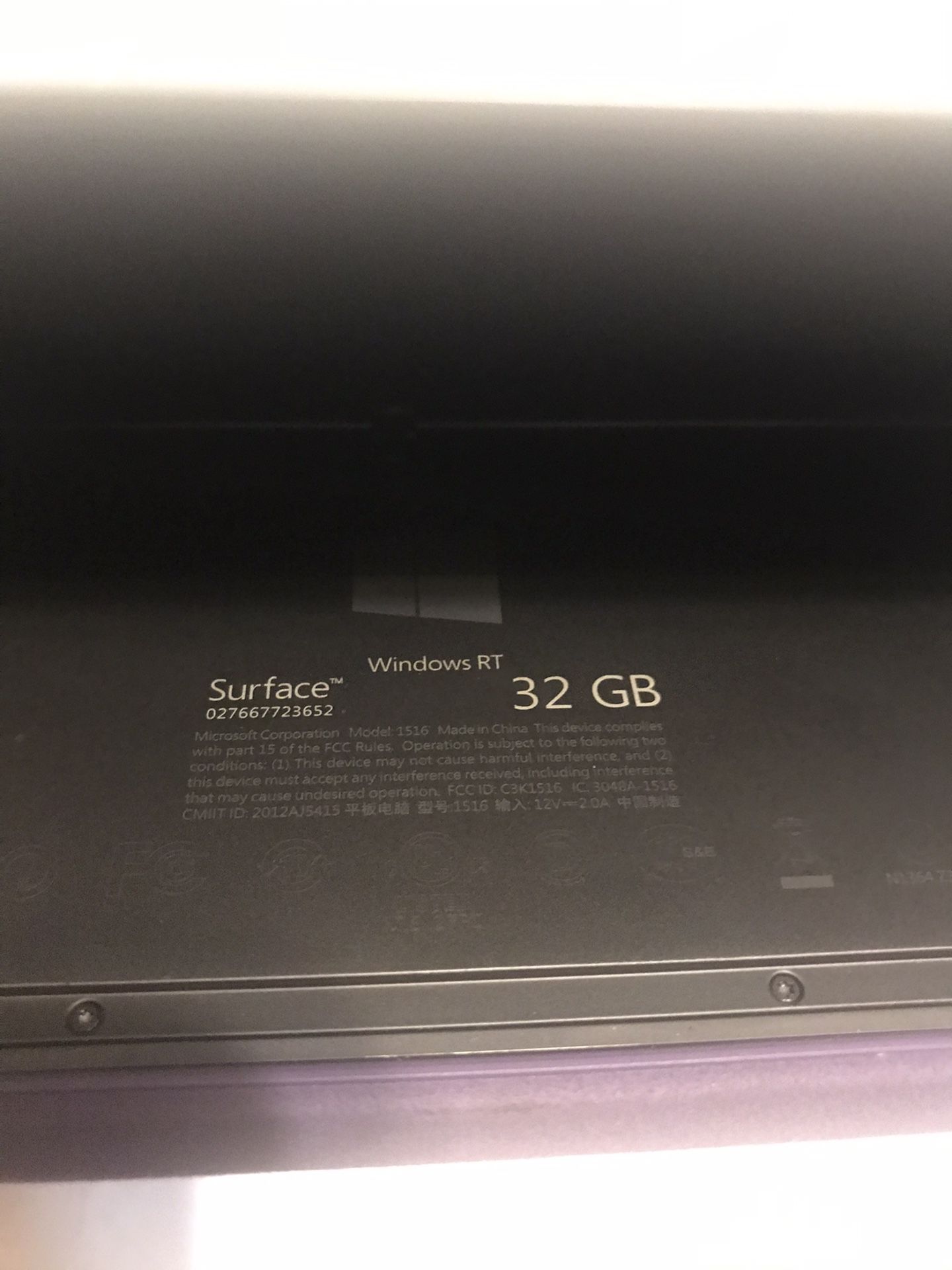 Microsoft Surface 2,32 GB,NVIDIA Tegra 4,,Wi-Fi, Windows RT8.1,10.6in