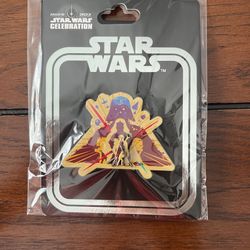 Anaheim 2022 Star Wars Celebration Key Art Deluxe LE Pin