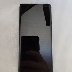 Samsung Galaxy S10+ Plus SM-G975U Blue - T-Mobile Unlocked With Case