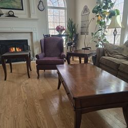 Center Table With Two Matching Side Tables.. FREE DELIVERY 