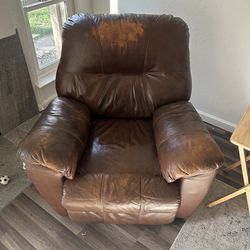 Free 2 Leather Rocking Recliner