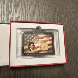 James Monroe 5th President Relic Handled by the President A Word From POTUS 483/649