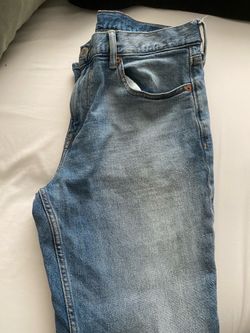 H&M light blue jeans $25