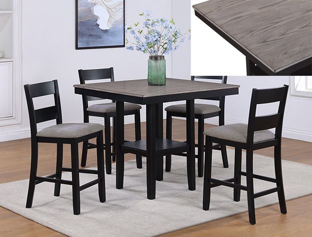 NEW 5pc Counter Height DINING Room SET Table Chairs💥NO CREDIT NEEDED $10 Down