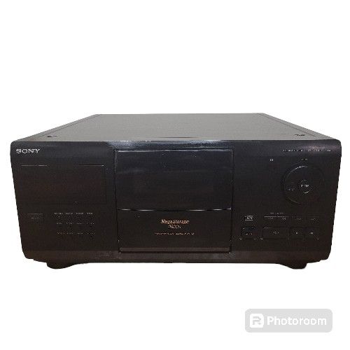 VINTAGE Sony CDP-CX200 Mega Storage 200-Disc CD Changer Player Carousel