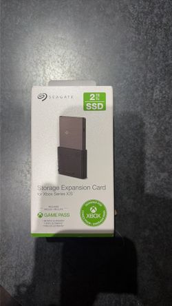 Seagate 2TB SSD Storage expansion card for Xbox series X/S