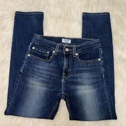 DENIZEN from Levi’s Med Wash Blue stretch Denim Jeans Kids Size 16 Regular