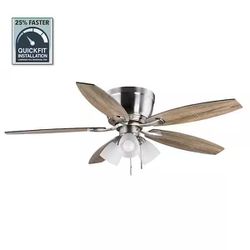 Brand New Ceiling Fan 52” Reversible Color Blades