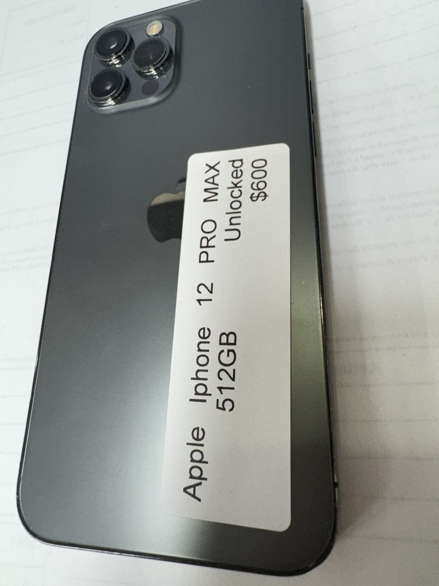 Apple iPhone 12 Pro Max 512gb Unlocked