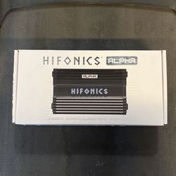 Hifonics Alpha 1200 Watts 1 Channel Bass Amplifier