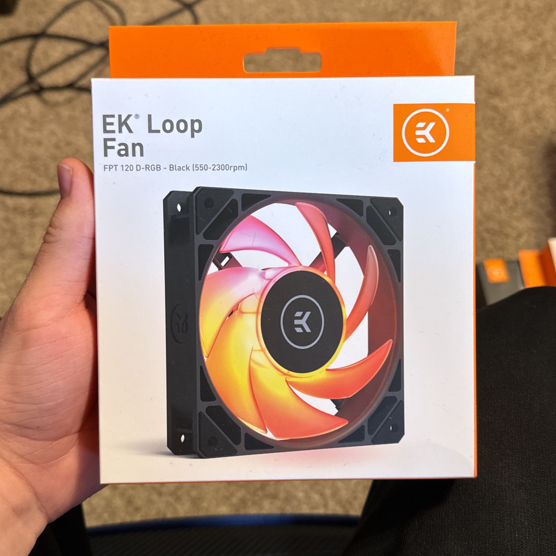 3x 120mm Ek Loop Fans 