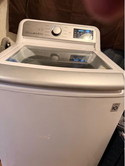 Lg electric washer and dryer