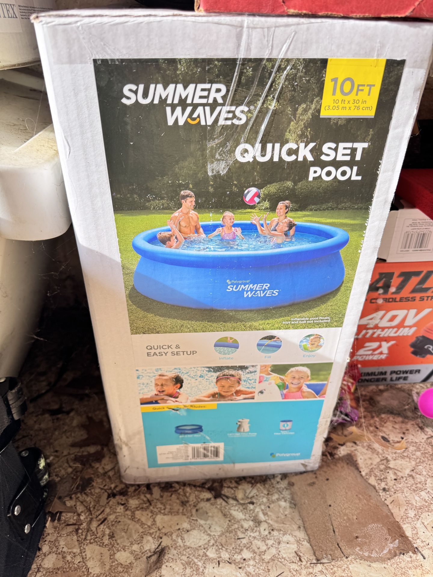 Pool And Cover