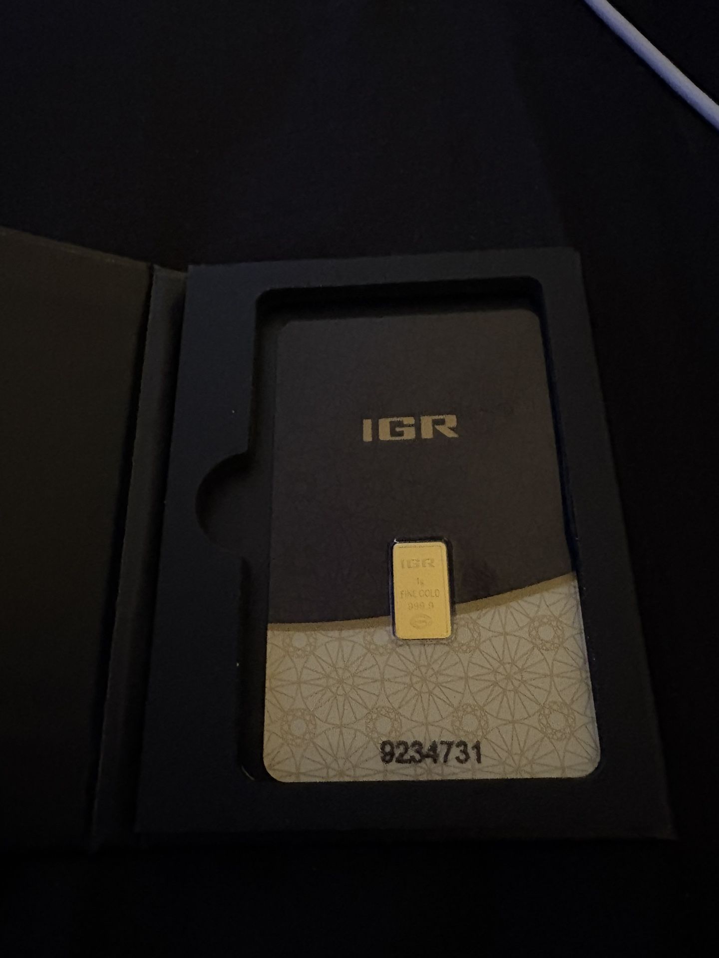 24k Certified 1gram Bar 