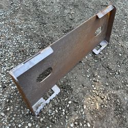 Skid Steer Plate Adapter Weld On 