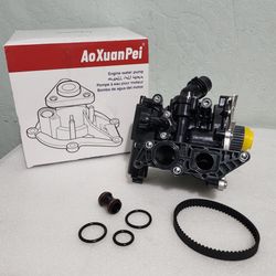 FEBI Electronic Water Pump Thermostat Assembly For VW AUDI 1.8 2.0T 06L121111H