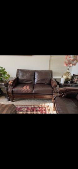 Leather furniture