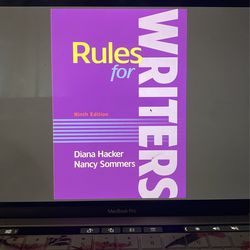 Rules For Writers PDF