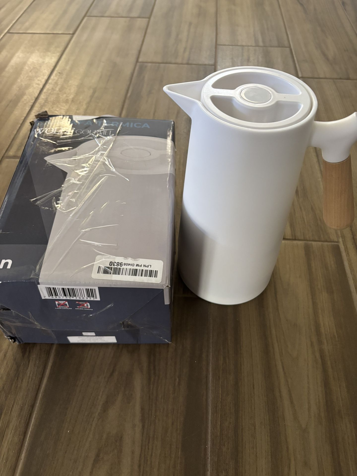 Thermal Coffee Carafe. Hot or Cold Drinks. Double Walled Insulated Vacuum Flask