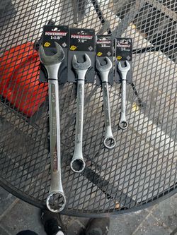 Powerbuilt Combination Wrenches Set of 4