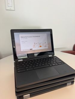 lot of 4 Acer Chromebook Spin 11 R751T 11.6-Inch Convertible 2-in-1 Laptop touchscreen