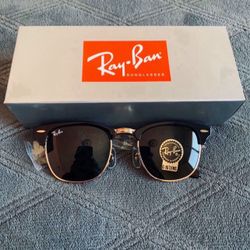 RayBan CLUBMASTER Sunglasses 51MM Frame AUTHENTIC 
