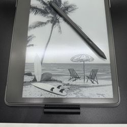 Amazon Kindle Scribe - Tungsten - 1st Gen - 64GB - Pen/Case
