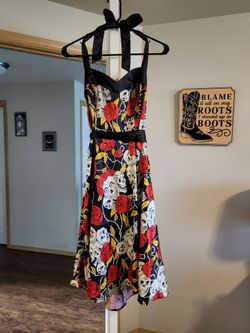 Rockabilly Halter Dress